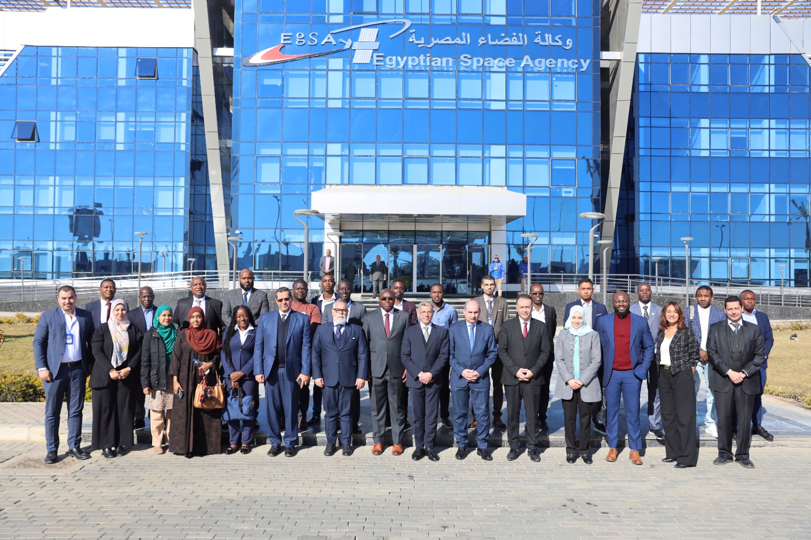 ZINGSA delegation at Egyptian Space Agency workshop