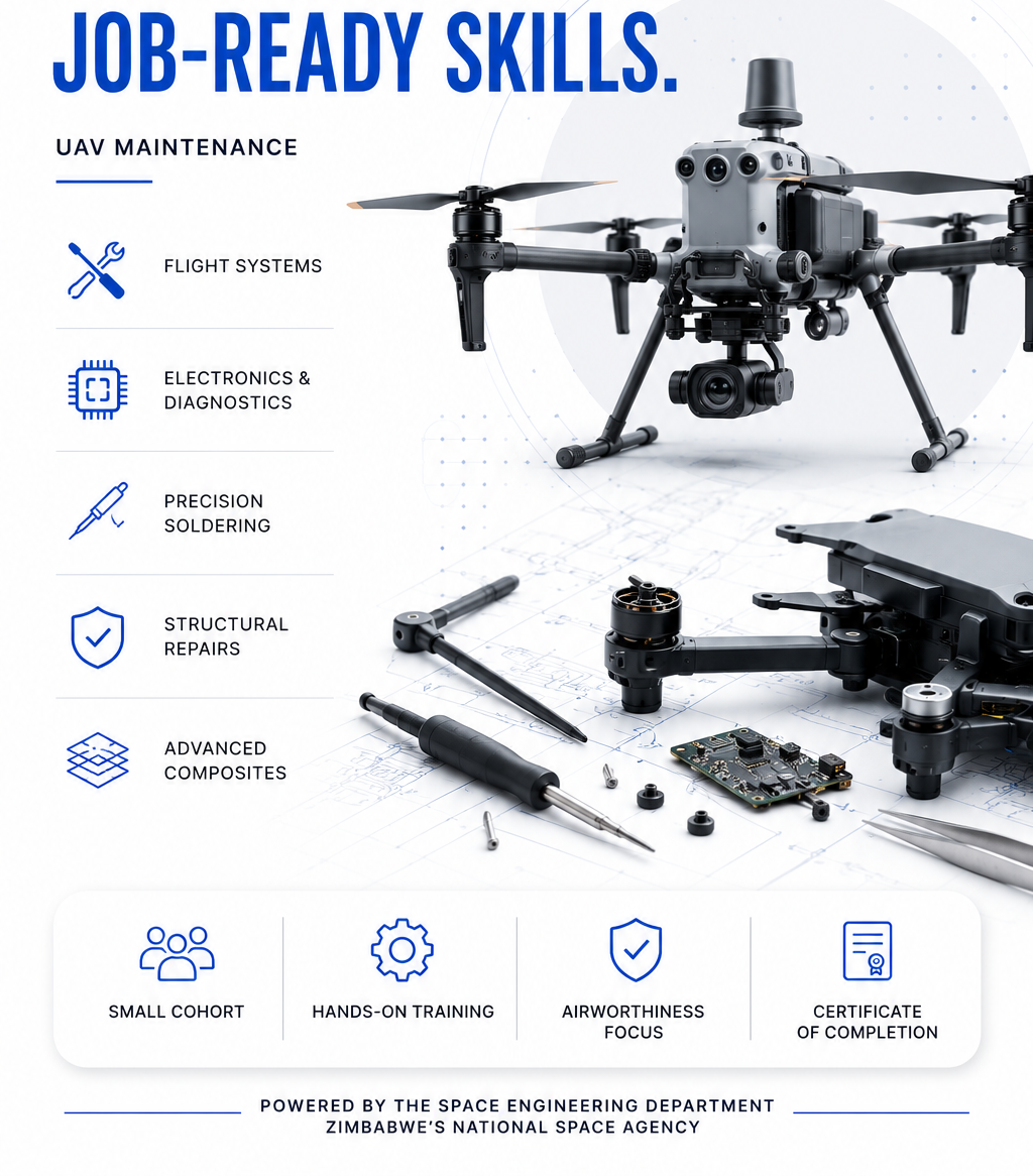 UAV Maintenance course at ZINGSA