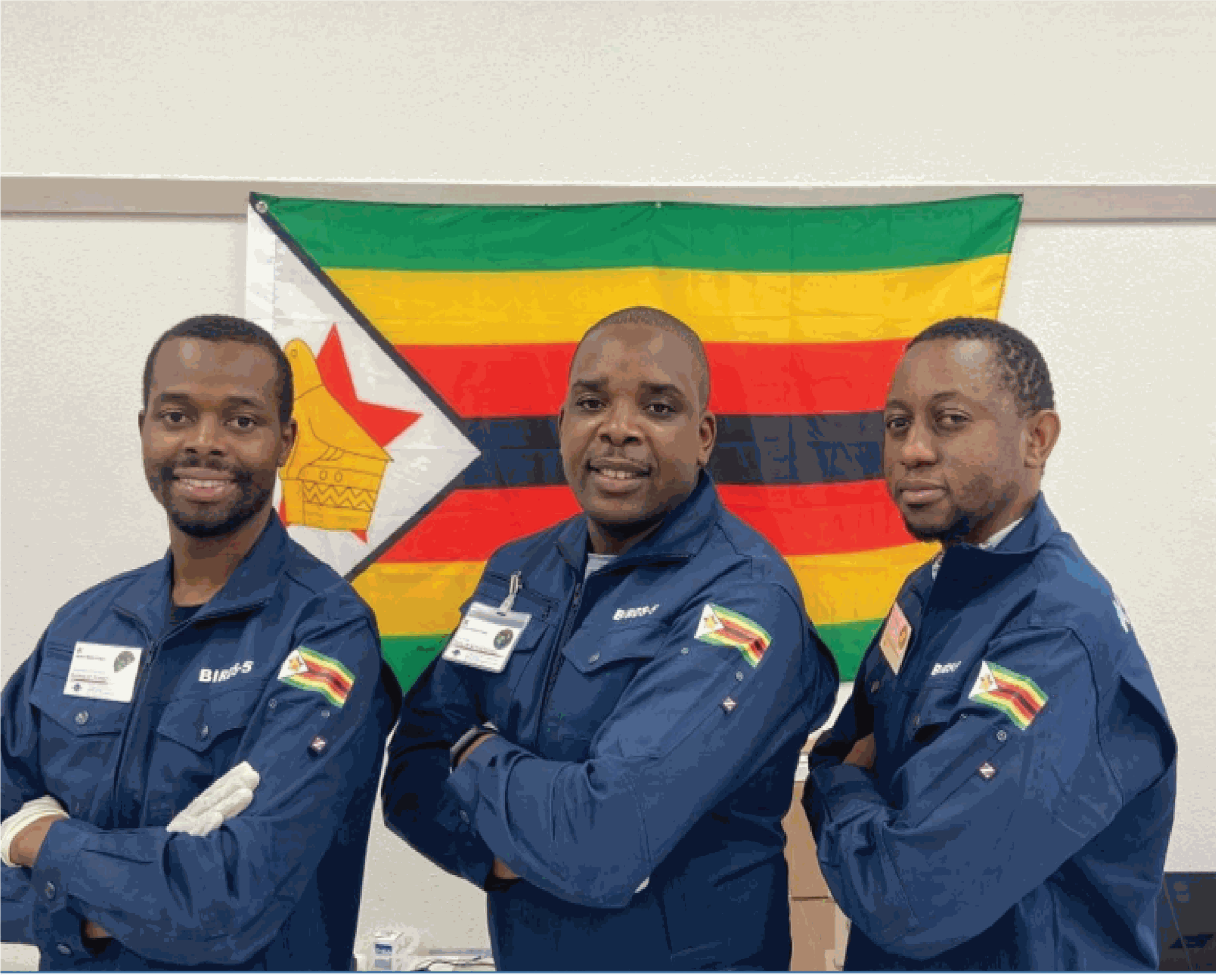 ZIMSAT-1 Engineers